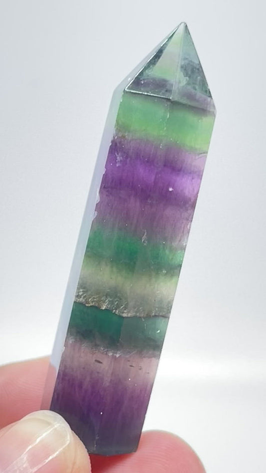 Rainbow Fluorite Tower