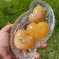 Orange Onyx Heart