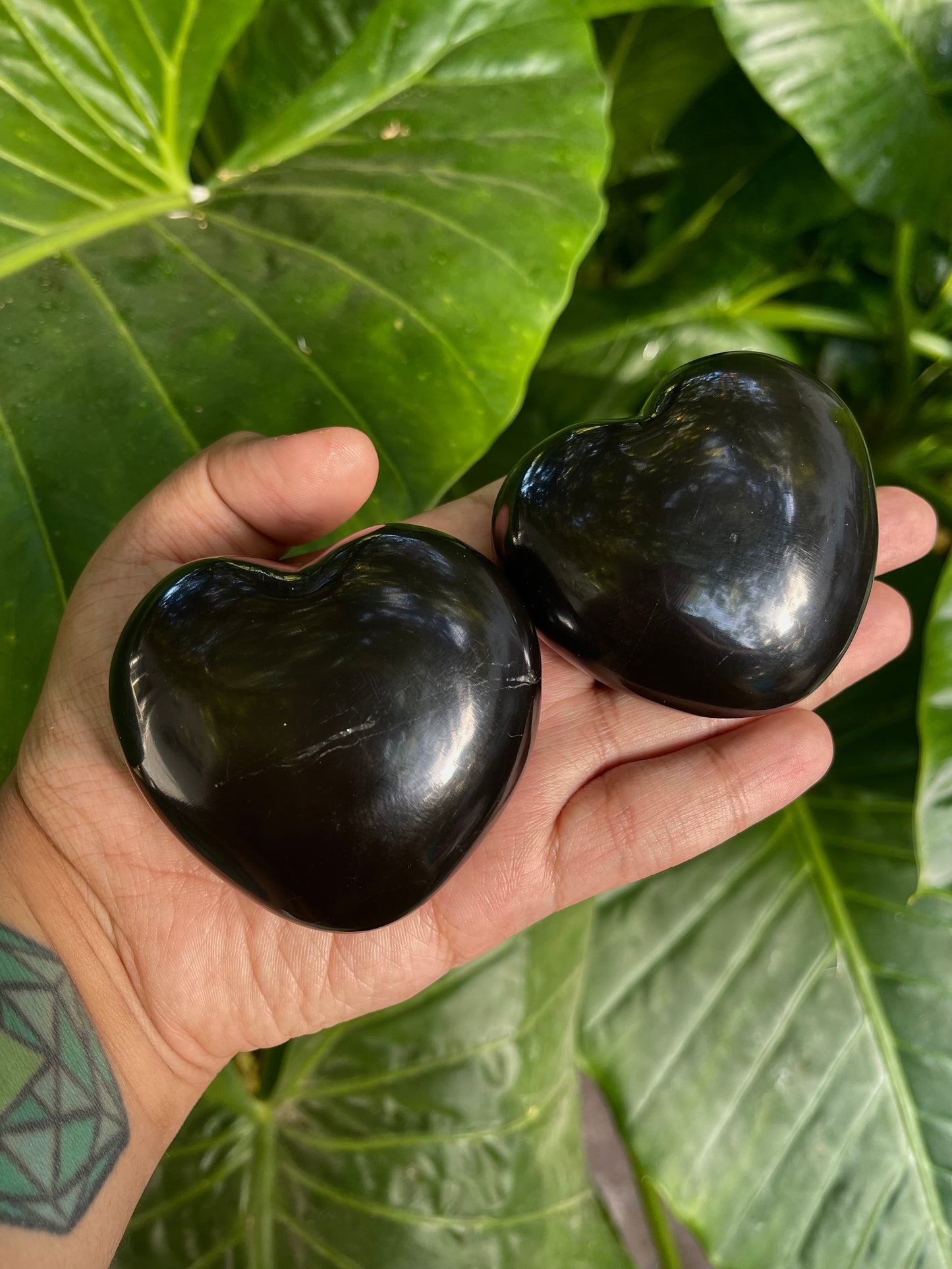 Black Marble Heart