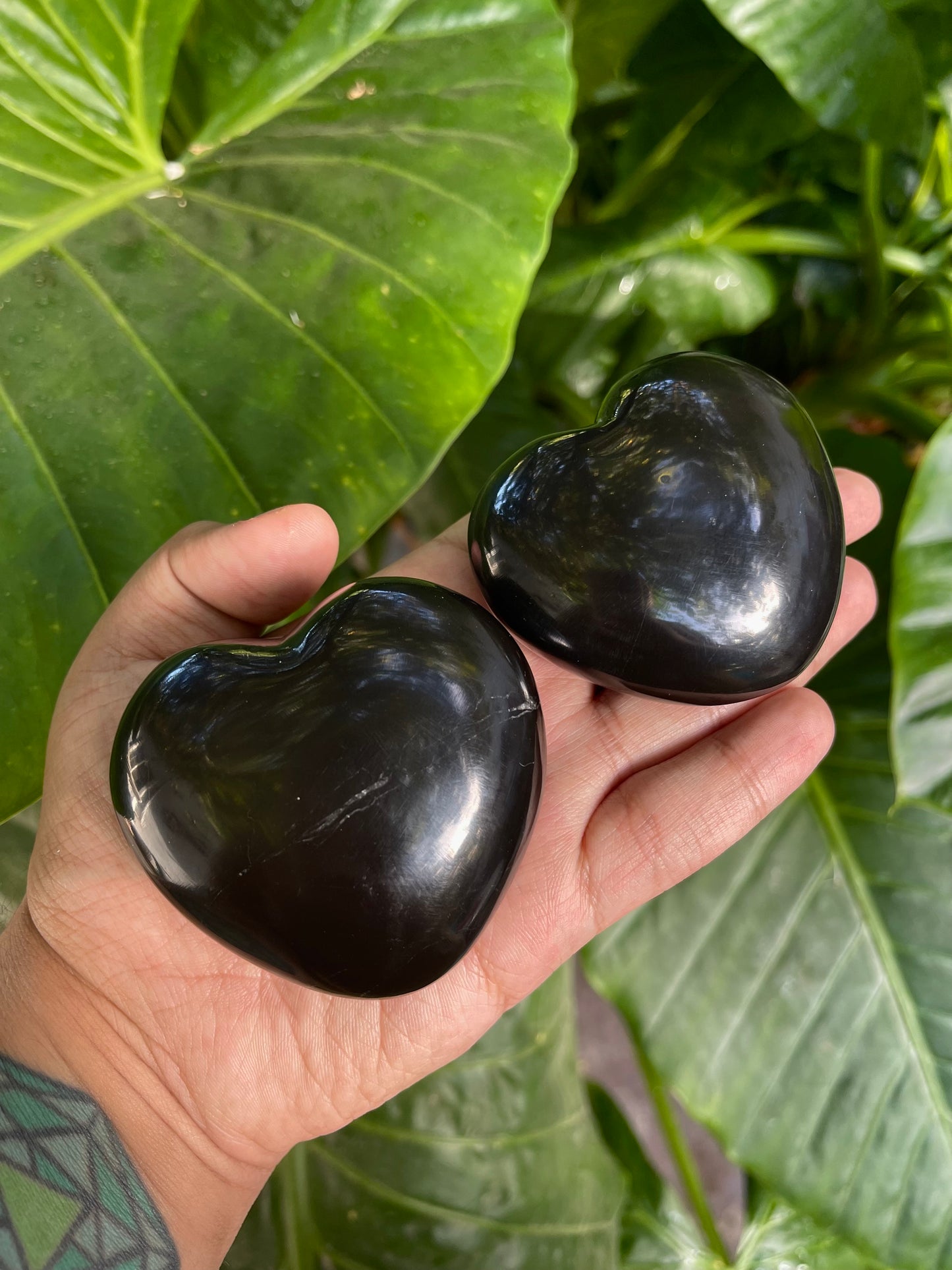 Black Marble Heart