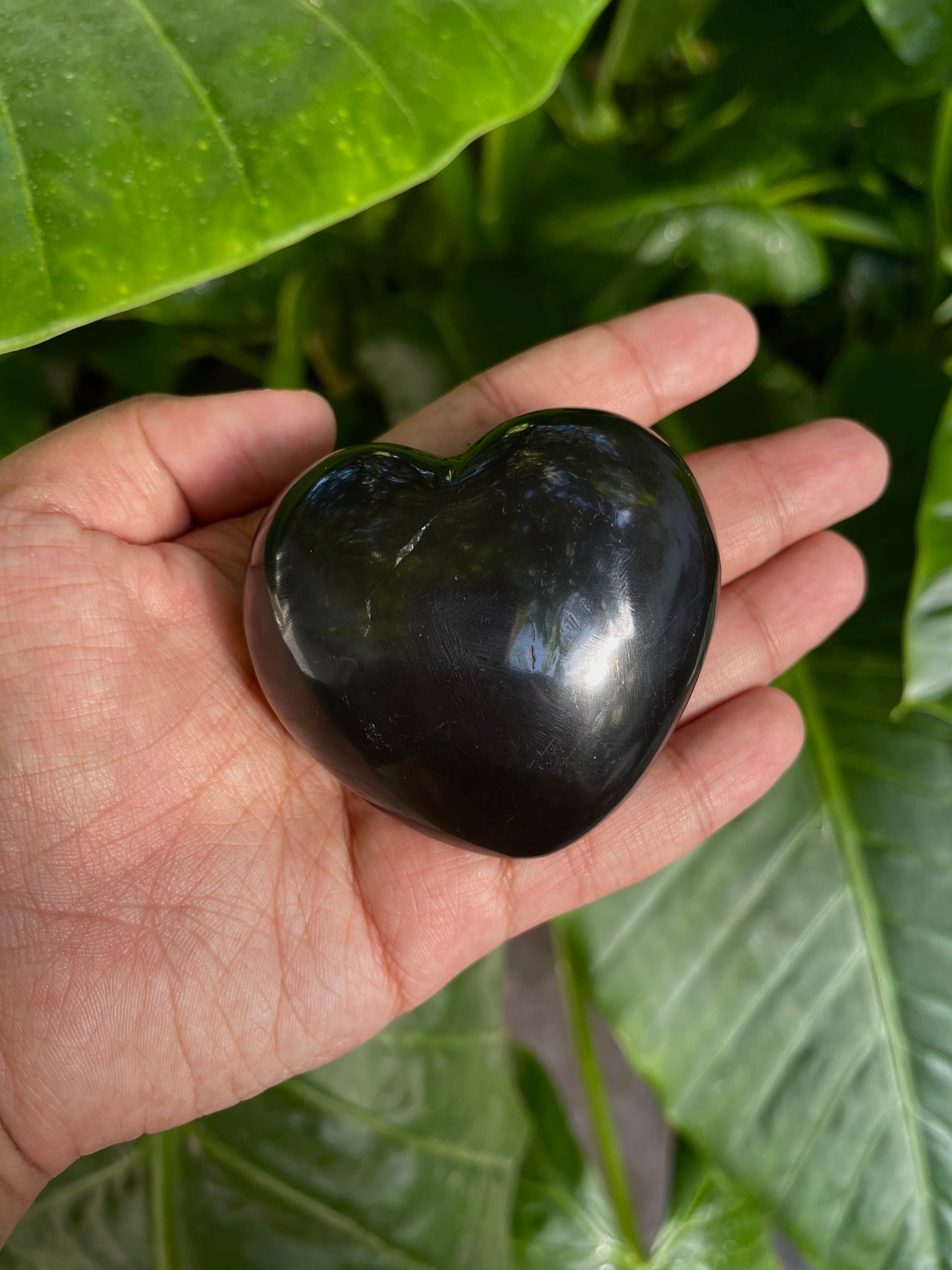 Black Marble Heart