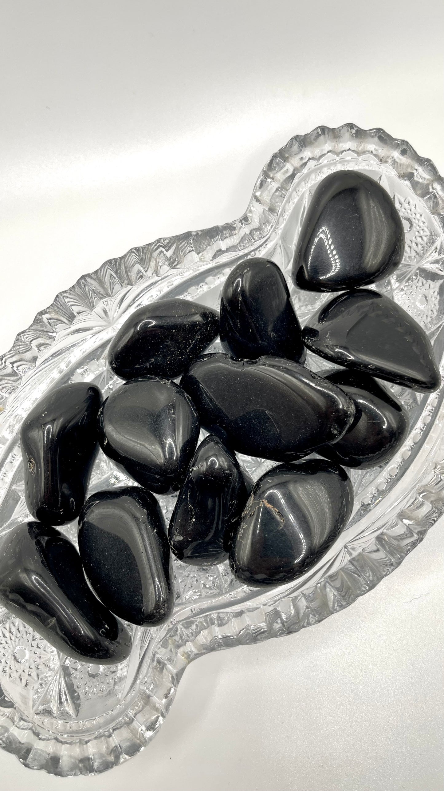 Black Obsidian Tumbles (Large)