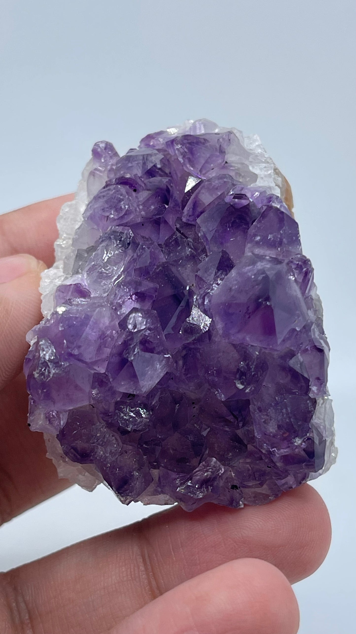 Moonrise Amethyst Cluster