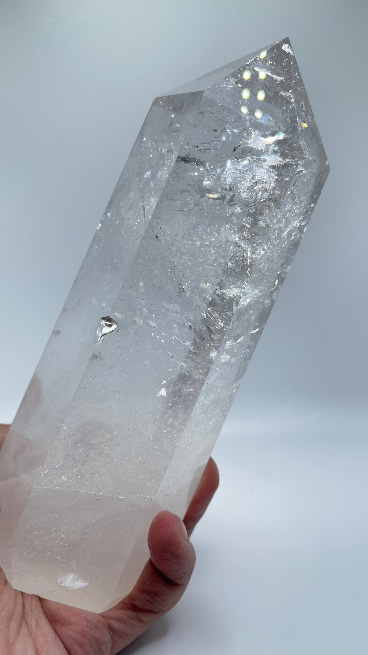 Clear Quartz Tower XL