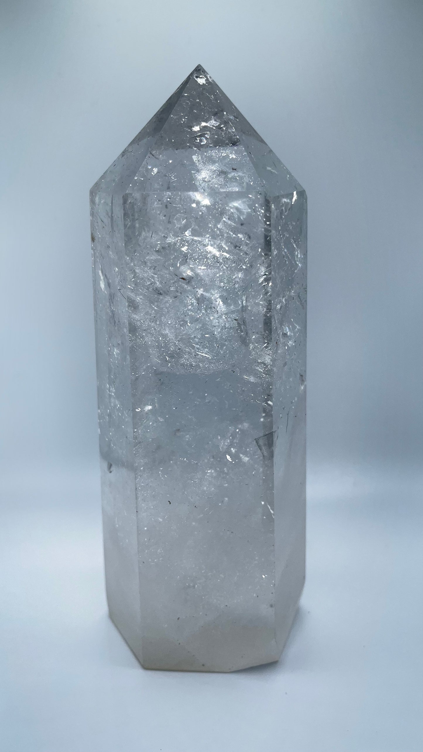 Clear Quartz Tower XL